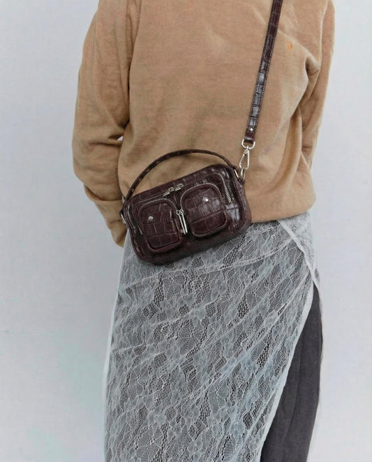 Núnoo Helena Texas Chocolate Small bag Chocolate