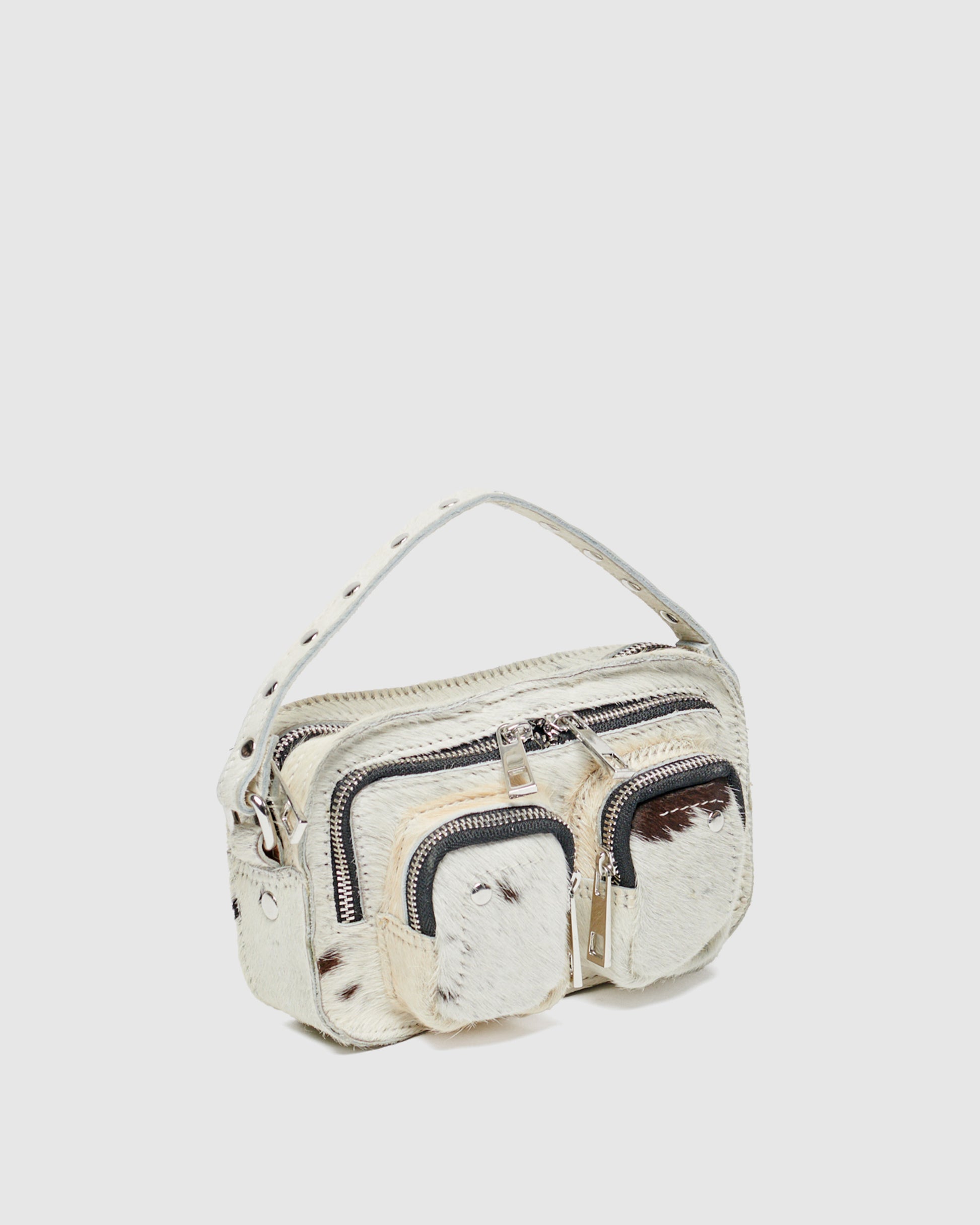 Núnoo Helena White Dots Small bag Black/white