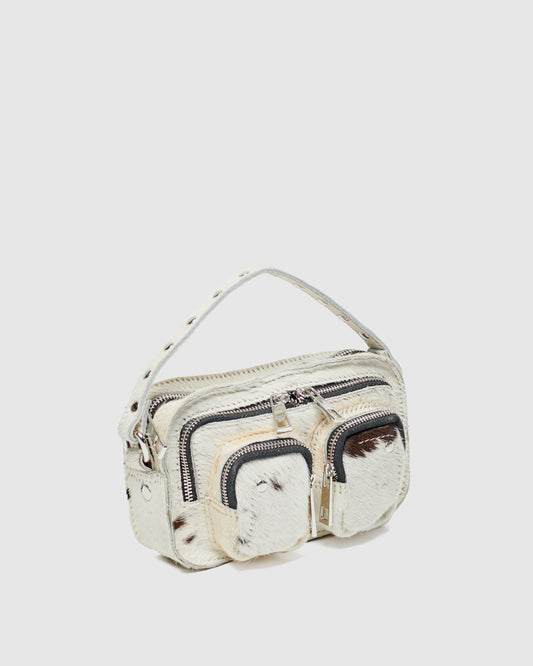 Núnoo Helena White Dots Small bag Black/white