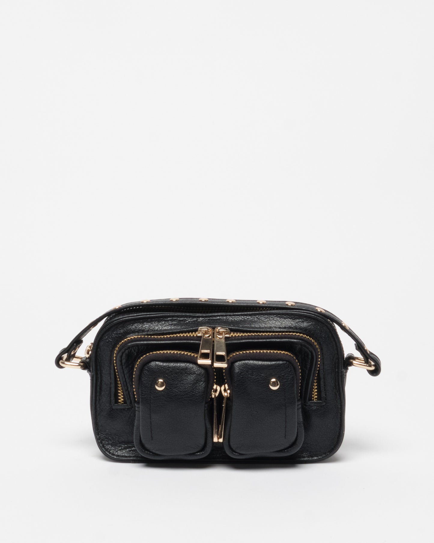 Núnoo Helena air 1 black w. gold Small bag Black