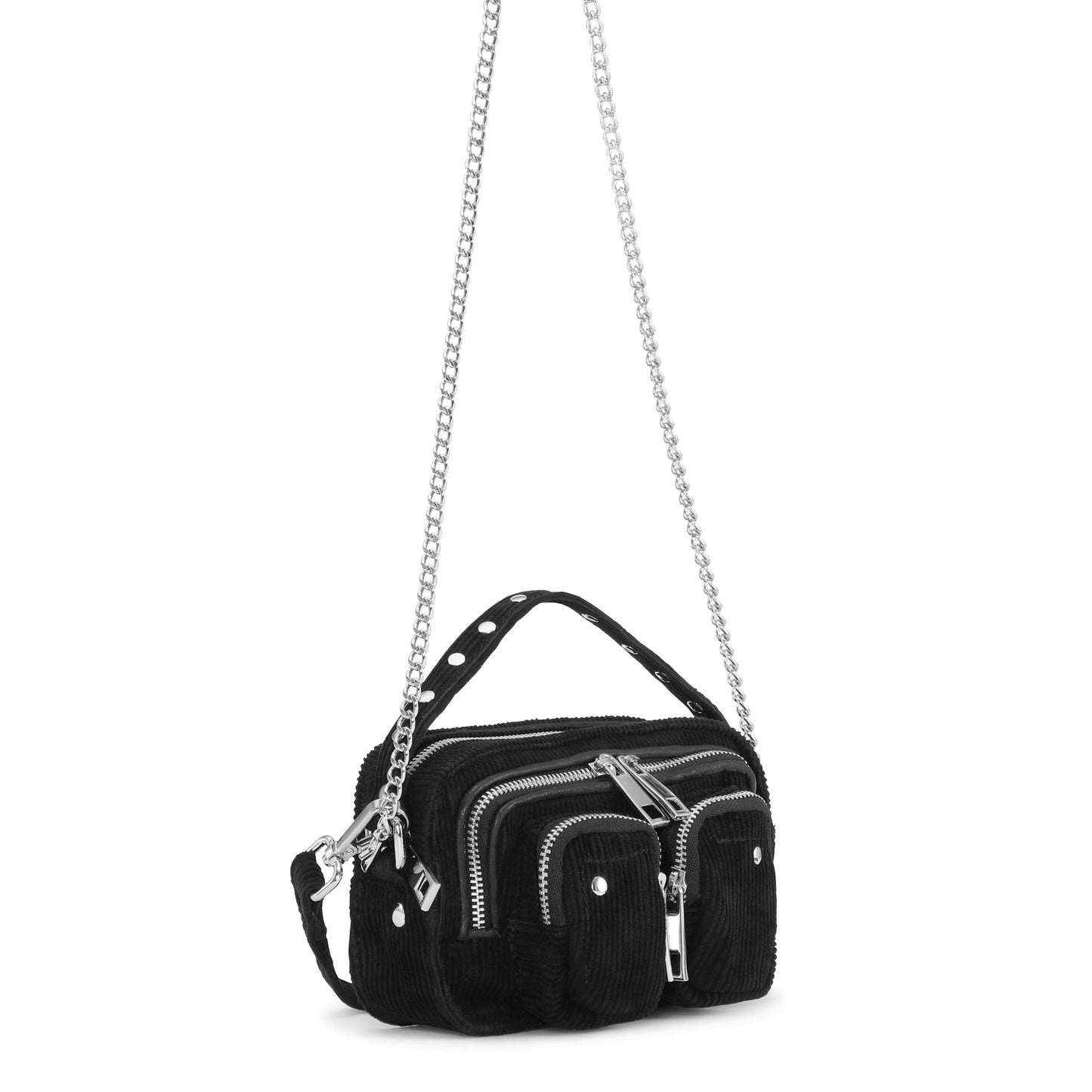 Núnoo Helena corduroy black Small bag Black