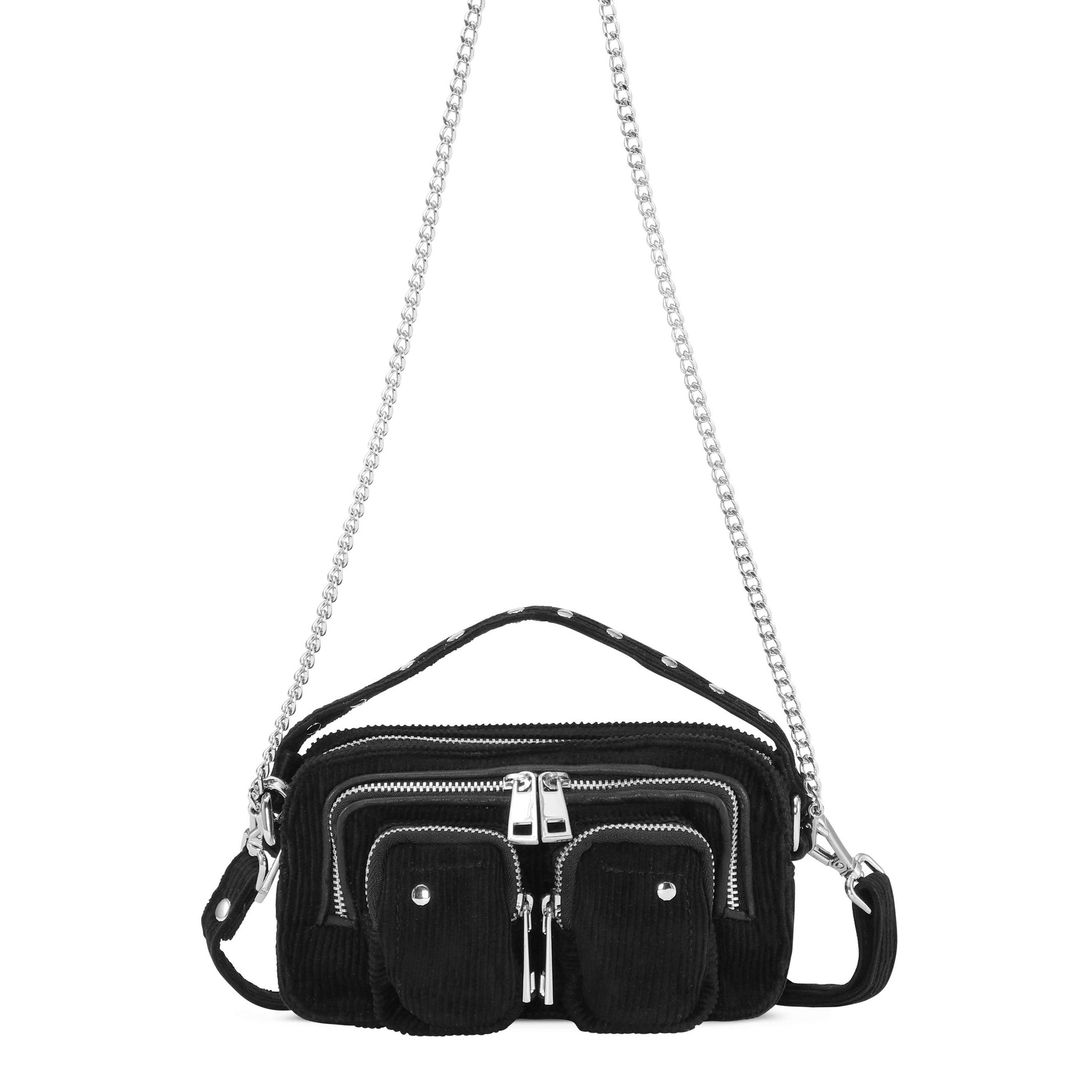 Núnoo Helena corduroy black Small bag Black