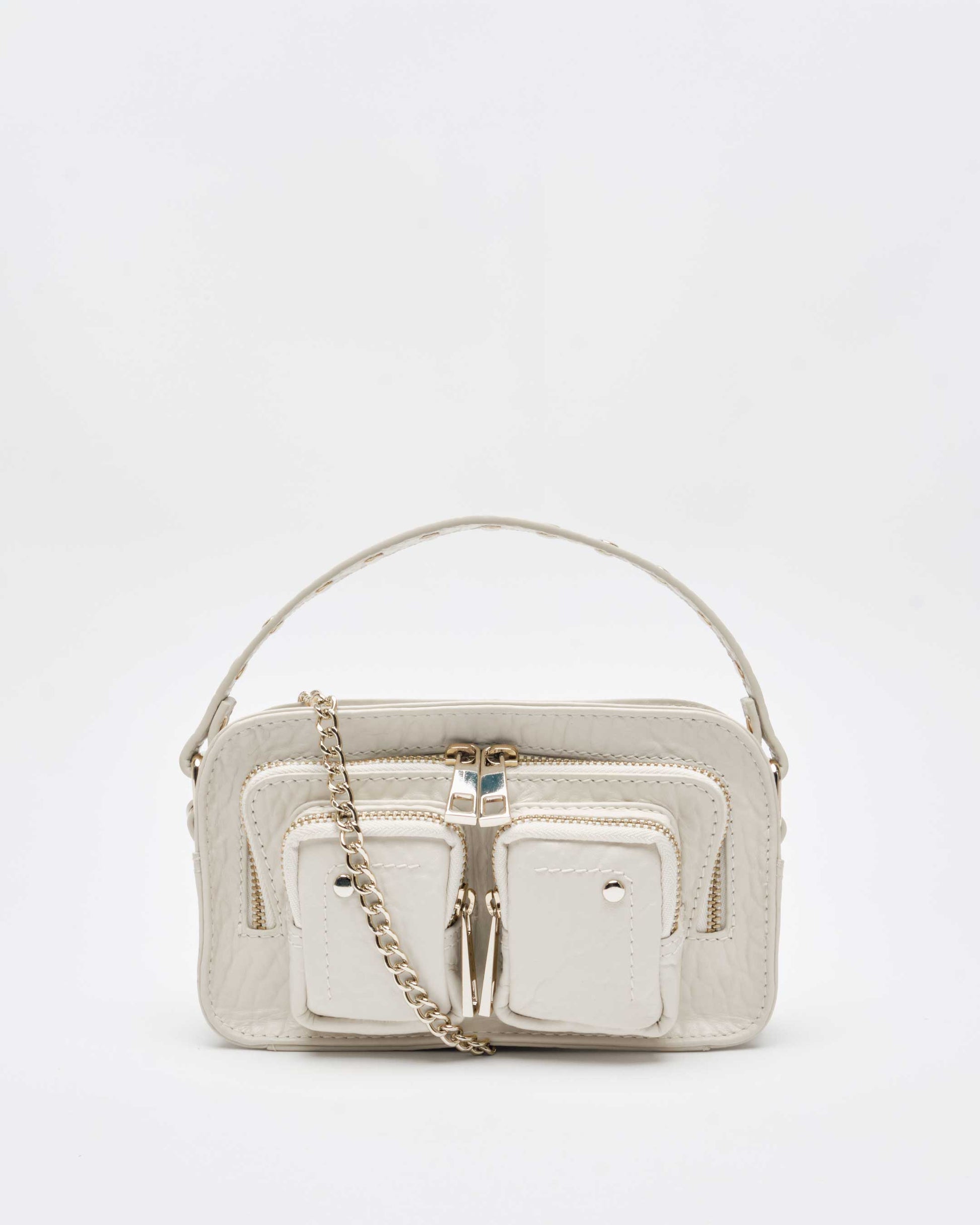 Núnoo Helena new zealand beige w. gold Small bag Beige