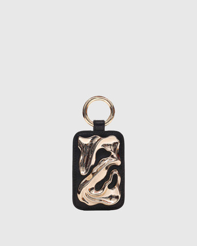 Icon Key Ring Florence Black w. Gold