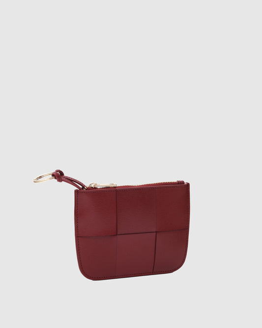 Núnoo Jessie Braided Florence Maroon w. Gold Accessories Maroon