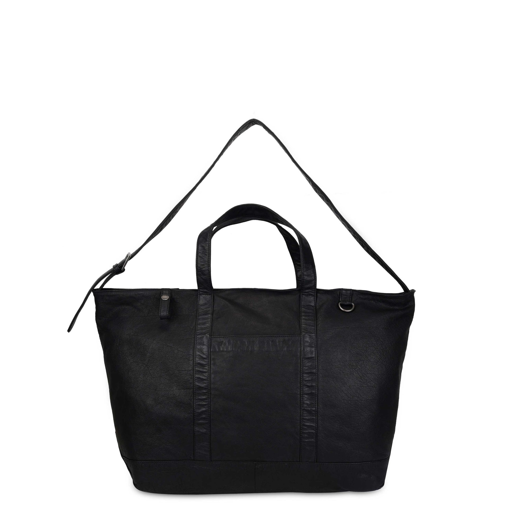 Núnoo Large Tote Washed Black Crossbody Black