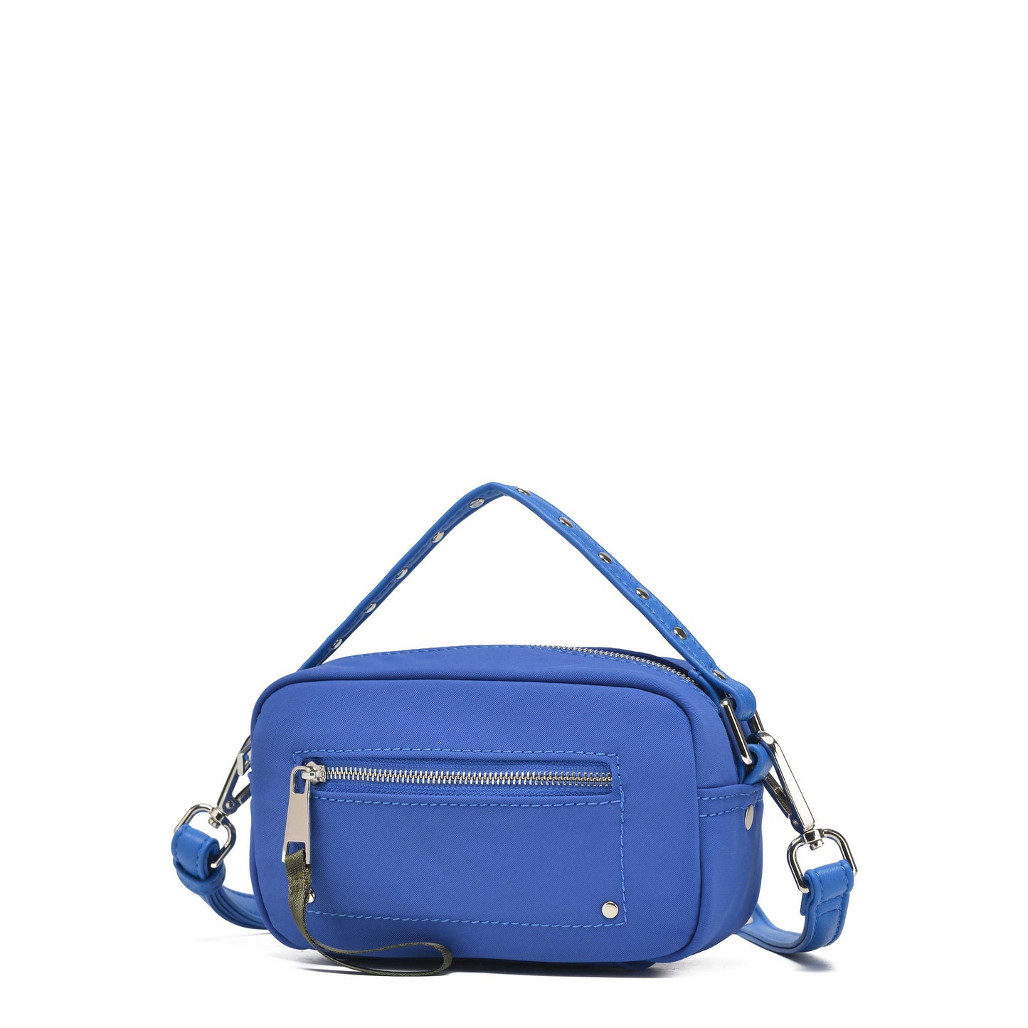 Núnoo Lyra Zipper Recycled Parachute Blue Small bag Blue