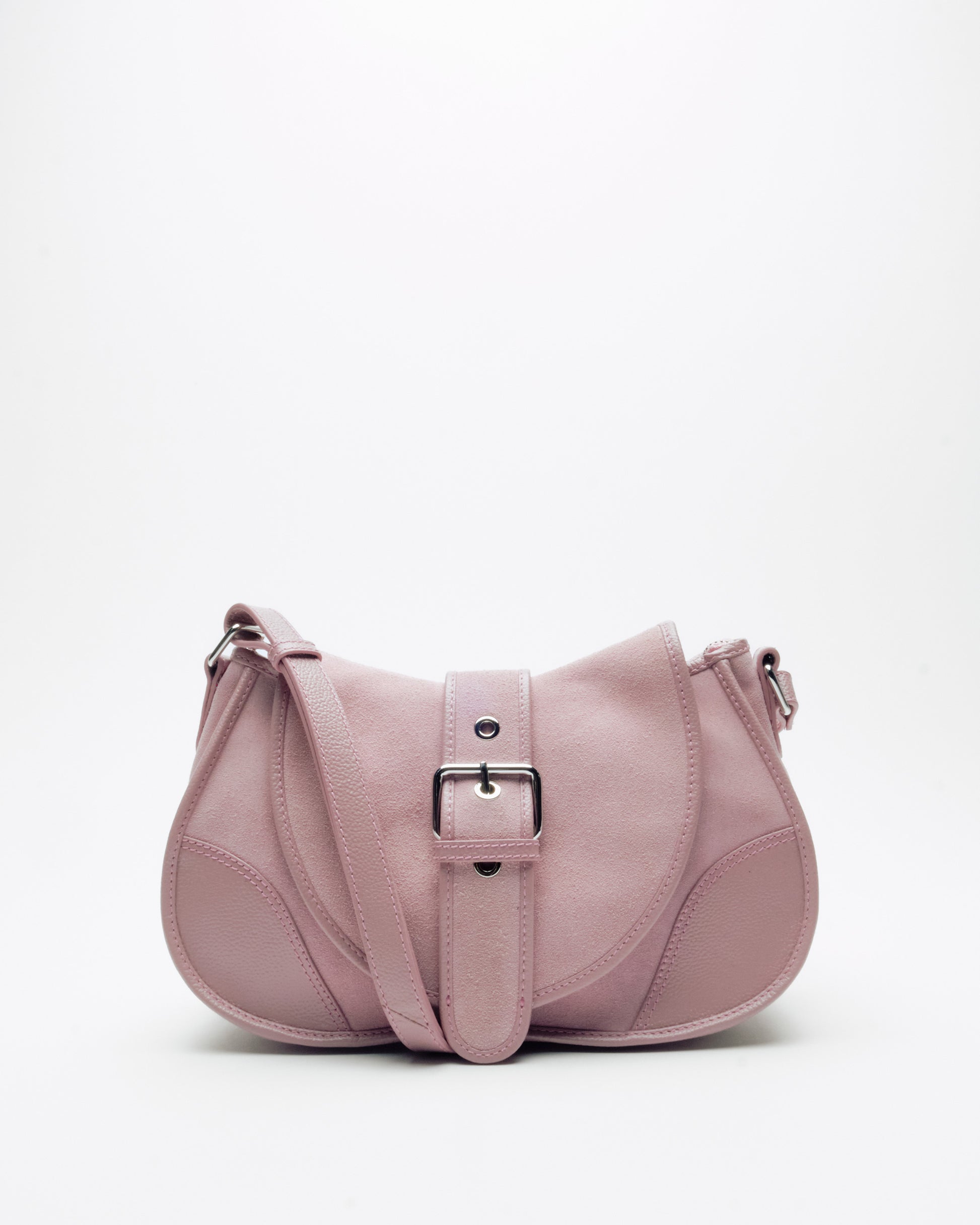 Núnoo Maria Suede Candyfloss Medium Candyfloss