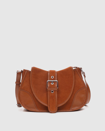Maria Suede Pecan Brown