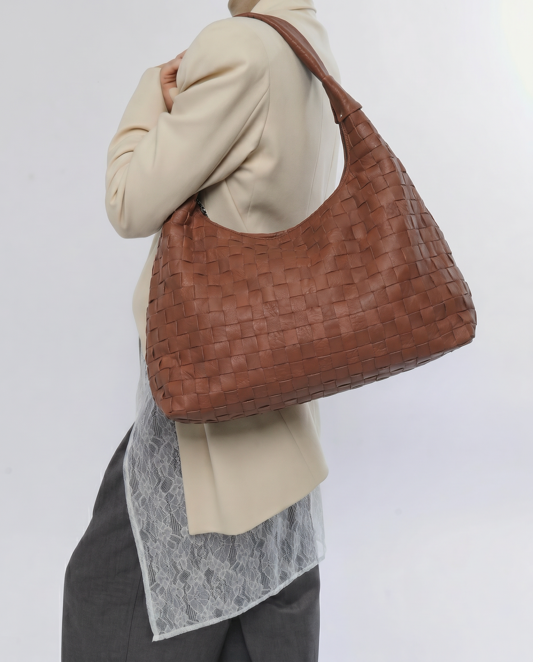Maxi Dandy Braided Air 1 Brown – Núnoo EU