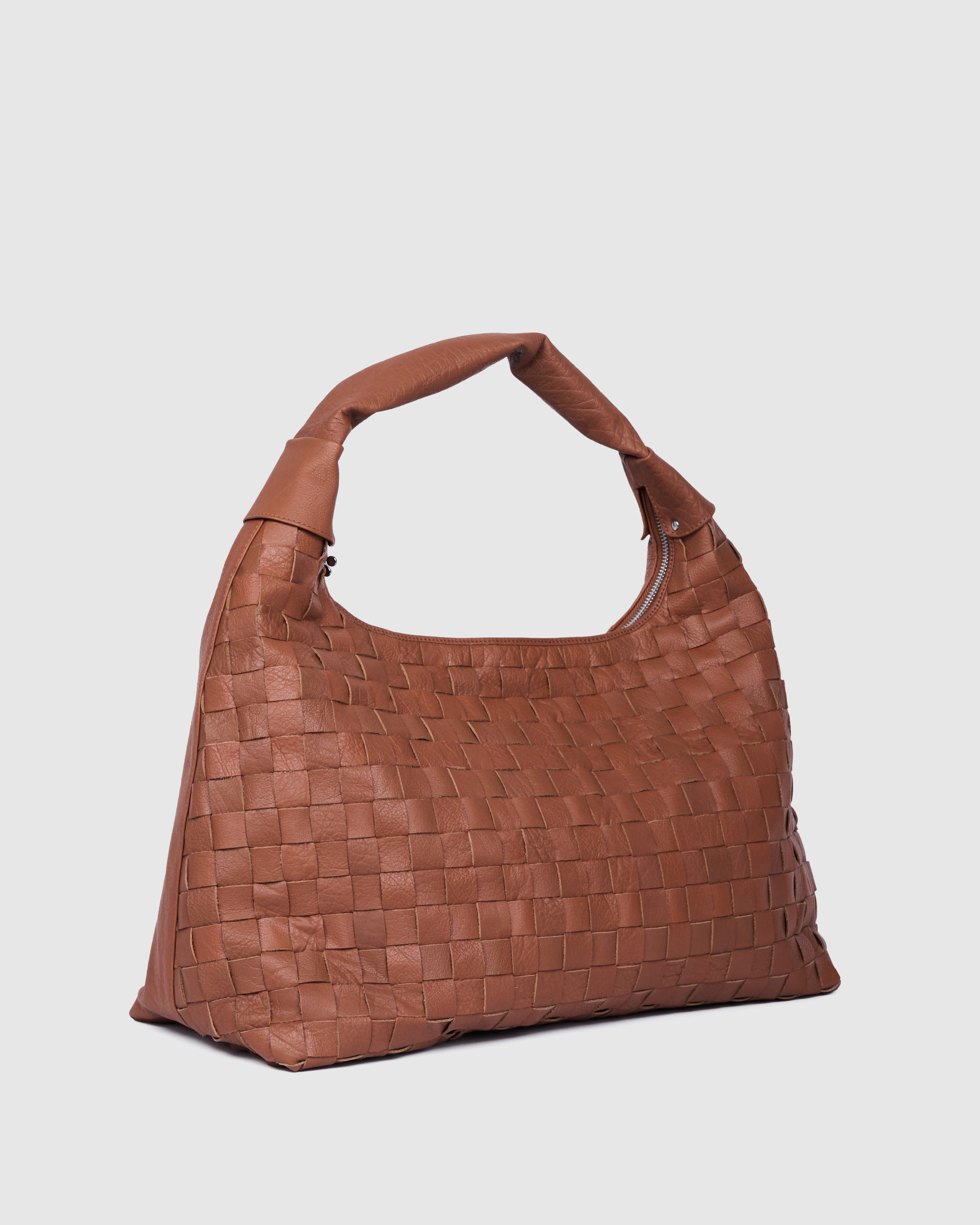 バッグ nozo Maxi Dandy Braided Air 1 Brown – Núnoo EU