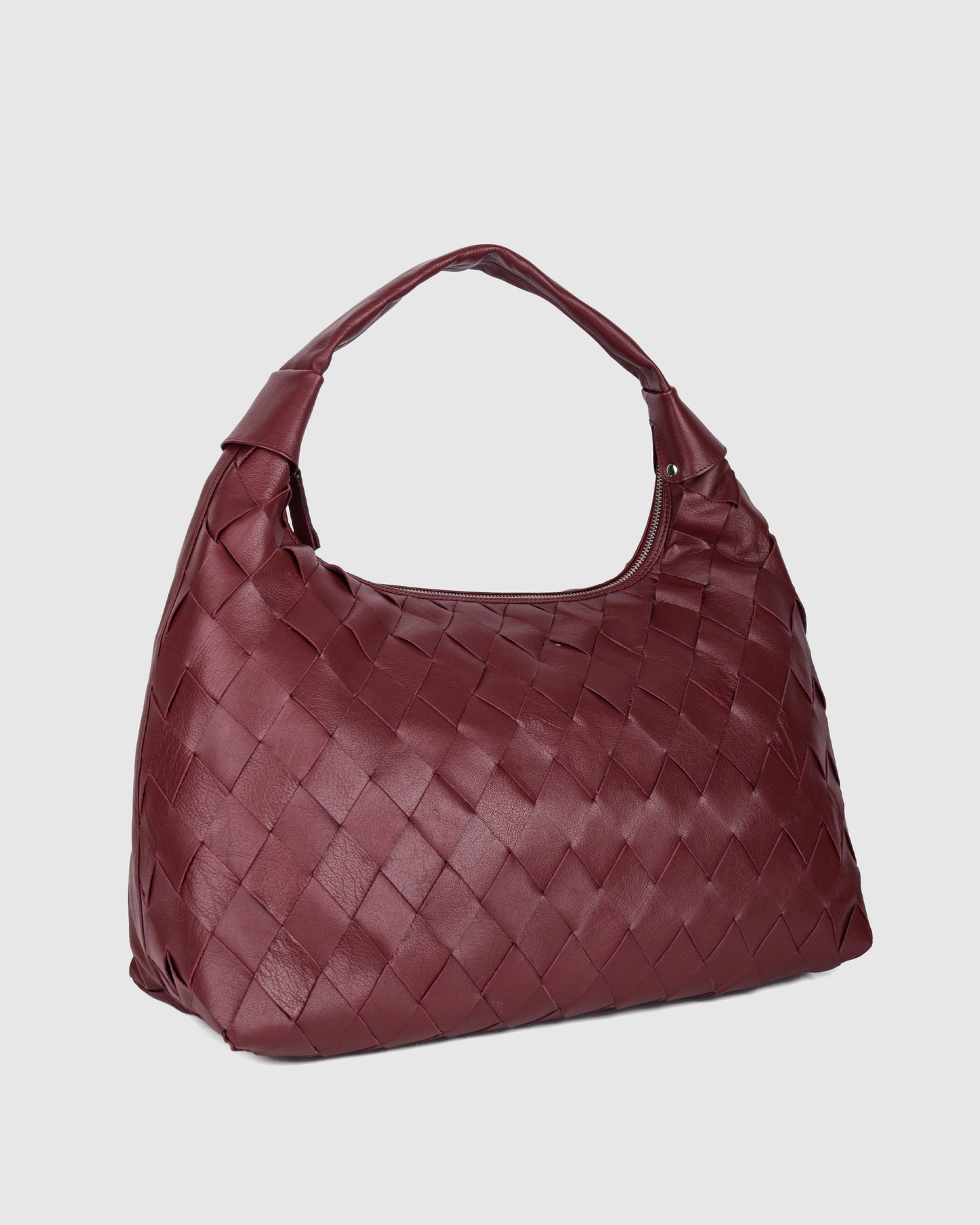 Núnoo Maxi Dandy Braided Bias Mountain Bordeaux Maxi Bordeaux