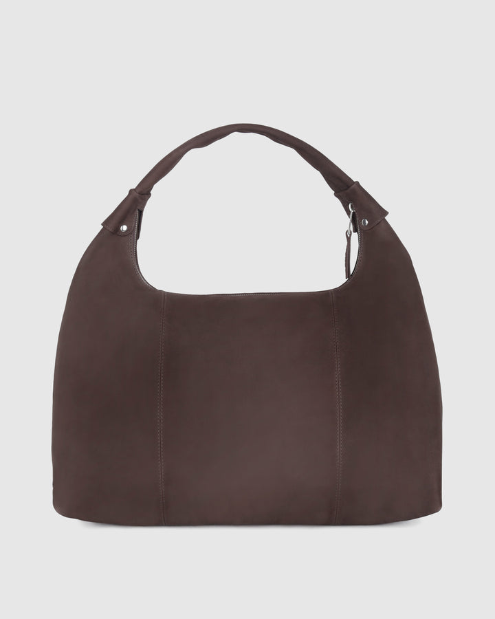 Núnoo Maxi Dandy Braided Nubuck Chocolate Maxi Chocolate