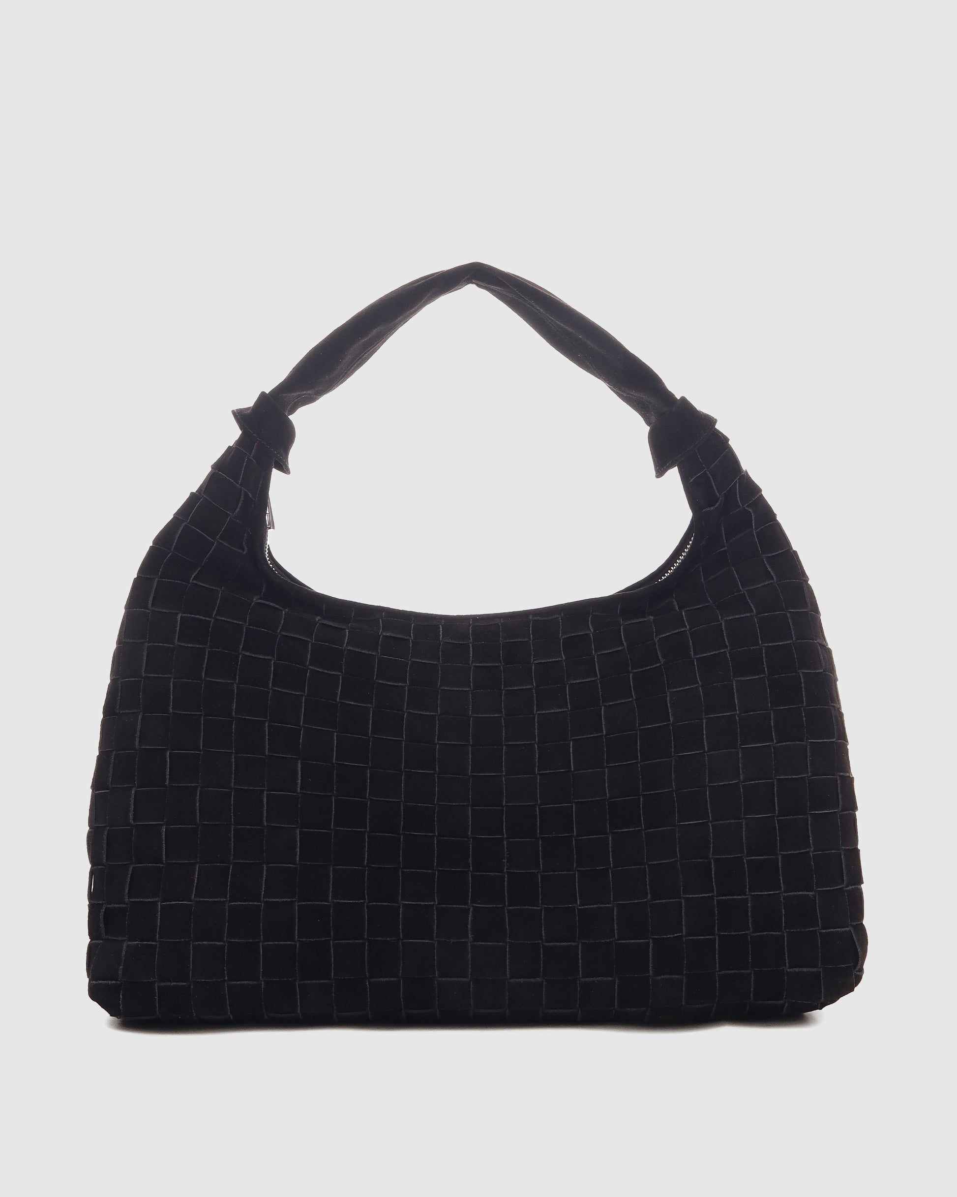 Núnoo Maxi Dandy Braided Suede Black Maxi Black