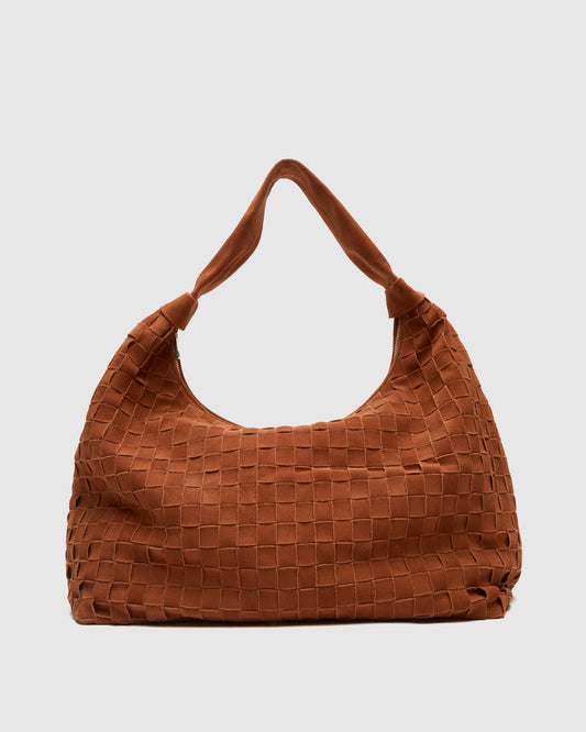 Núnoo Maxi Dandy Braided Suede Redwood Maxi Redwood