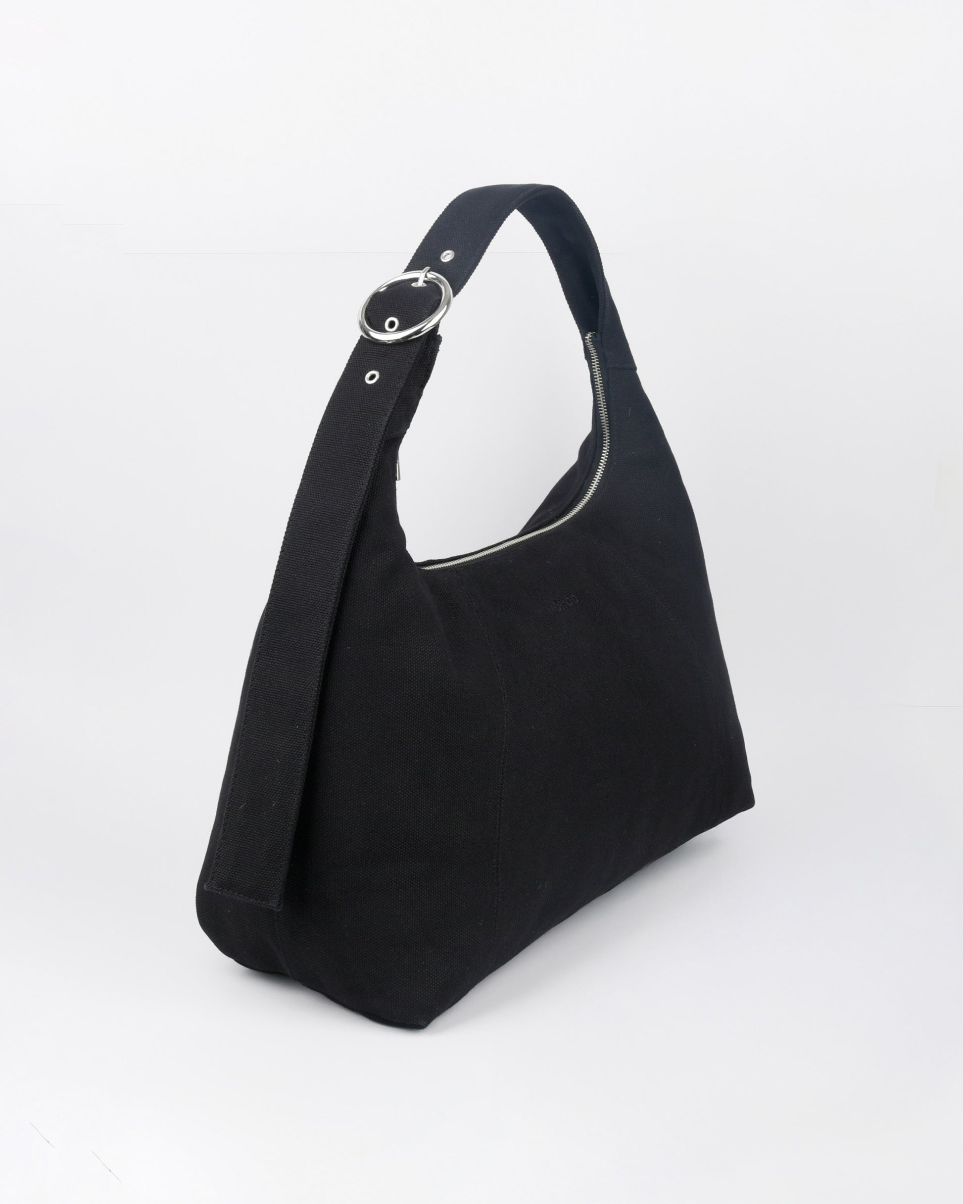 Núnoo Maxi Dandy Buckle Canvas Black Maxi Black