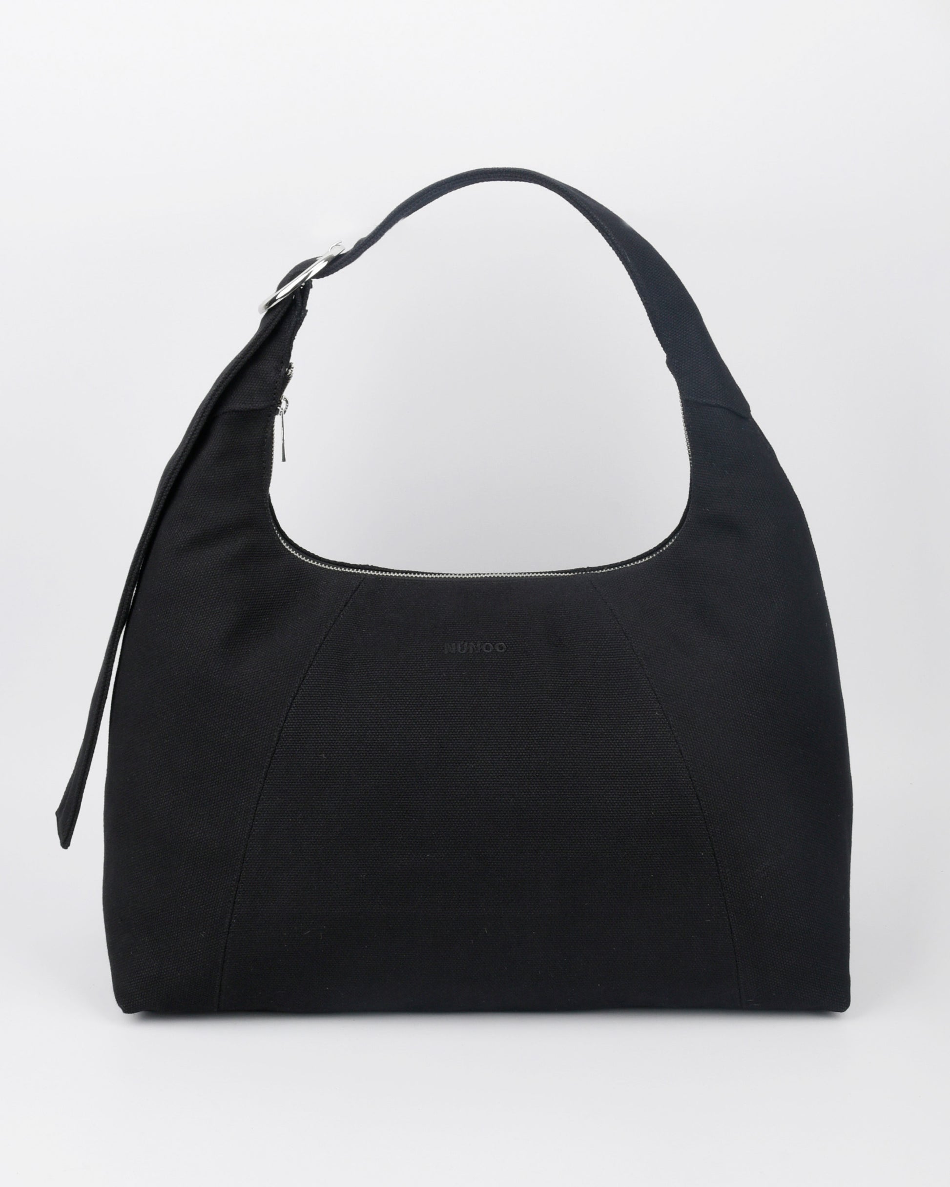 Núnoo Maxi Dandy Buckle Canvas Black Maxi Black