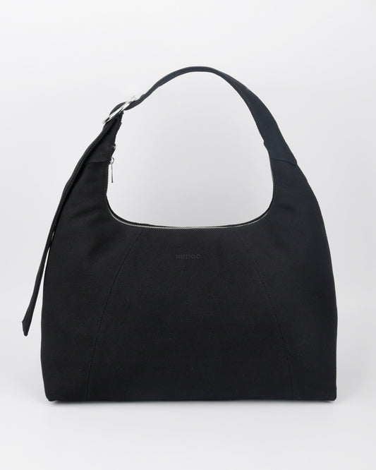 Núnoo Maxi Dandy Buckle Canvas Black Maxi Black