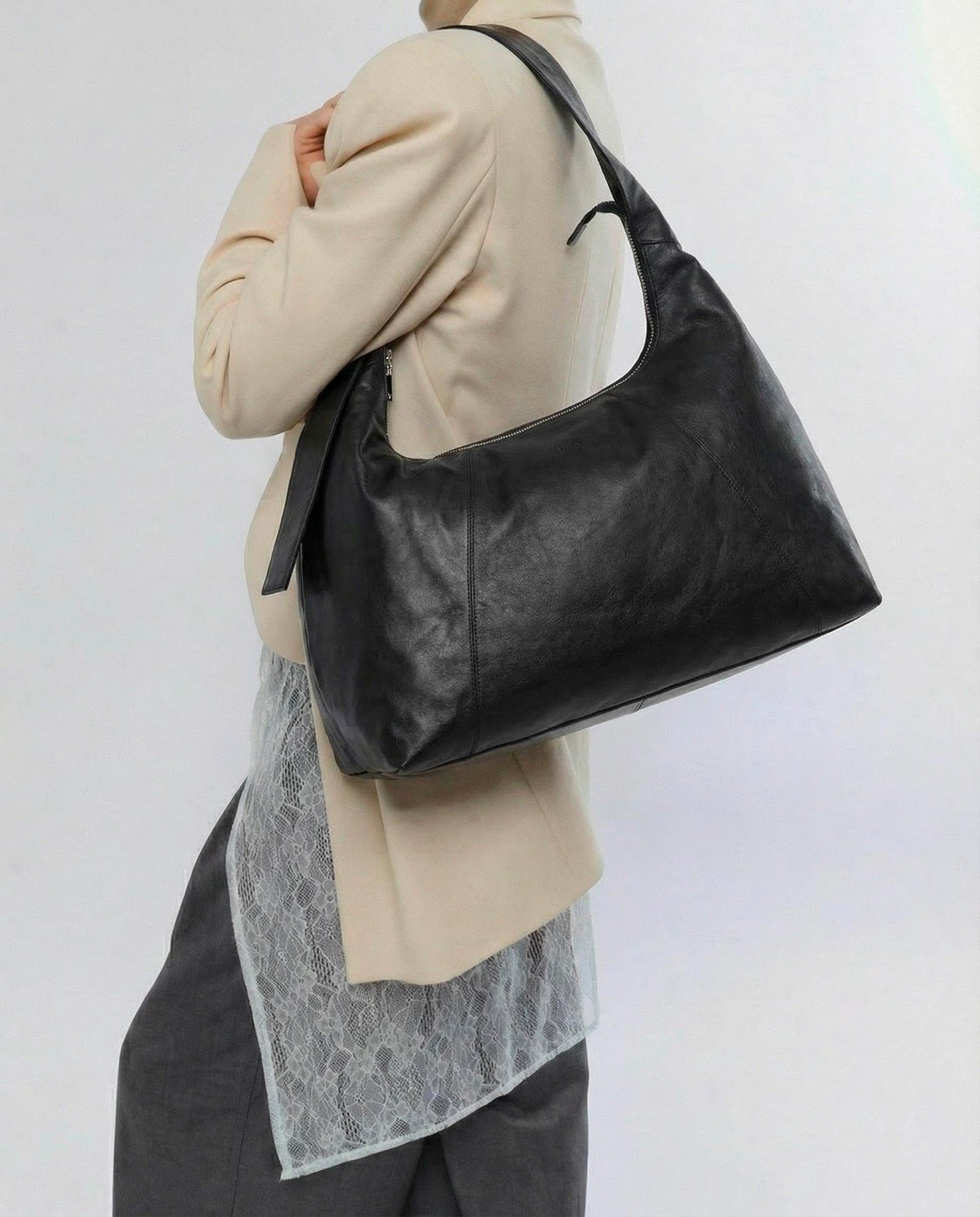 Núnoo Maxi Dandy Buckle Mountain Black Maxi Black