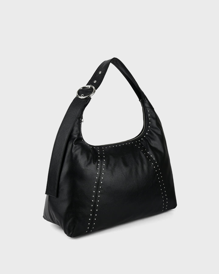 Núnoo Maxi Dandy Buckle Rivet Mountain Black Maxi Black