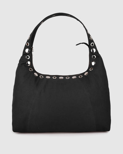 Maxi Dandy Studs Canvas Black