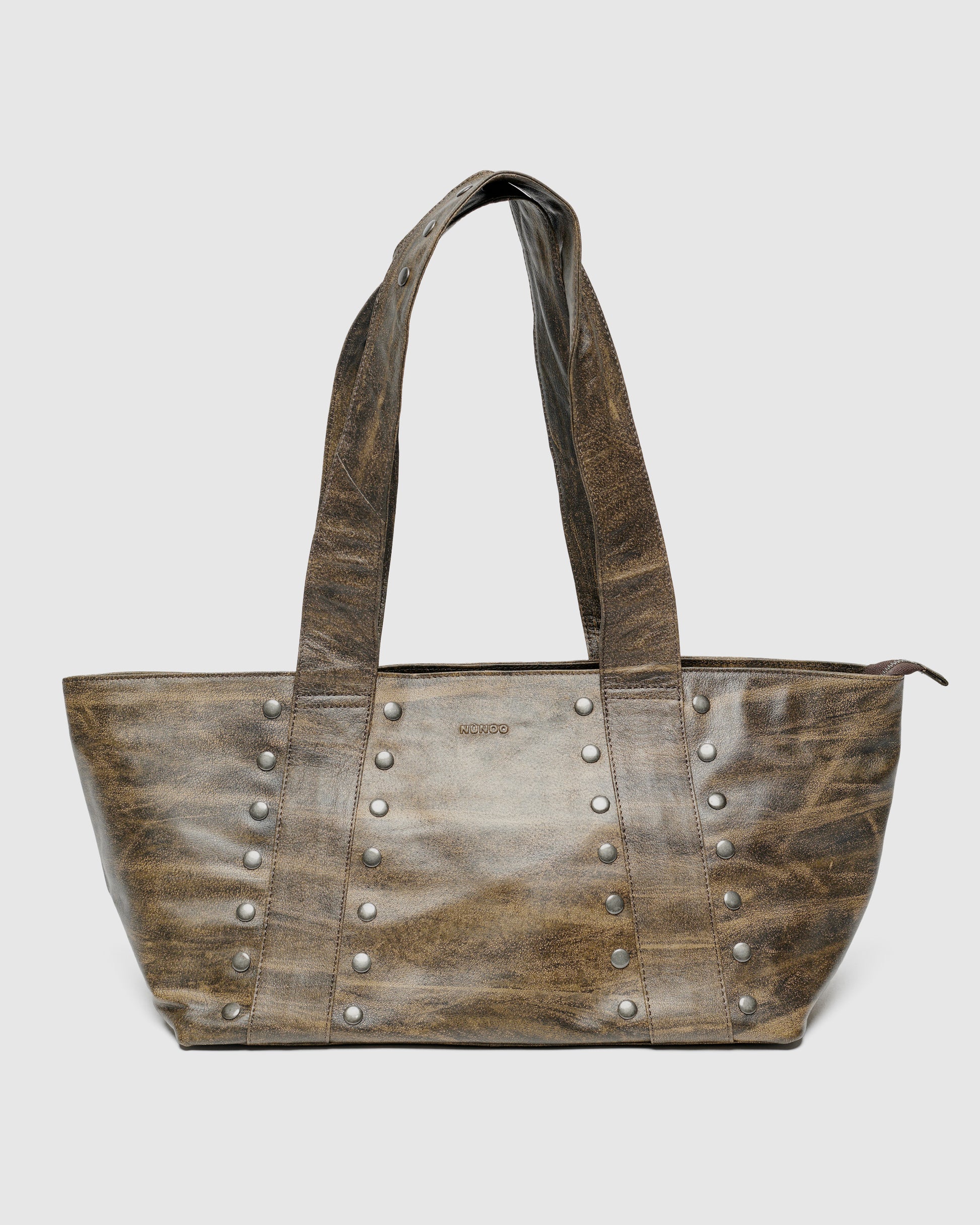 Núnoo Maxi Shopper Rivet Maxi Grey
