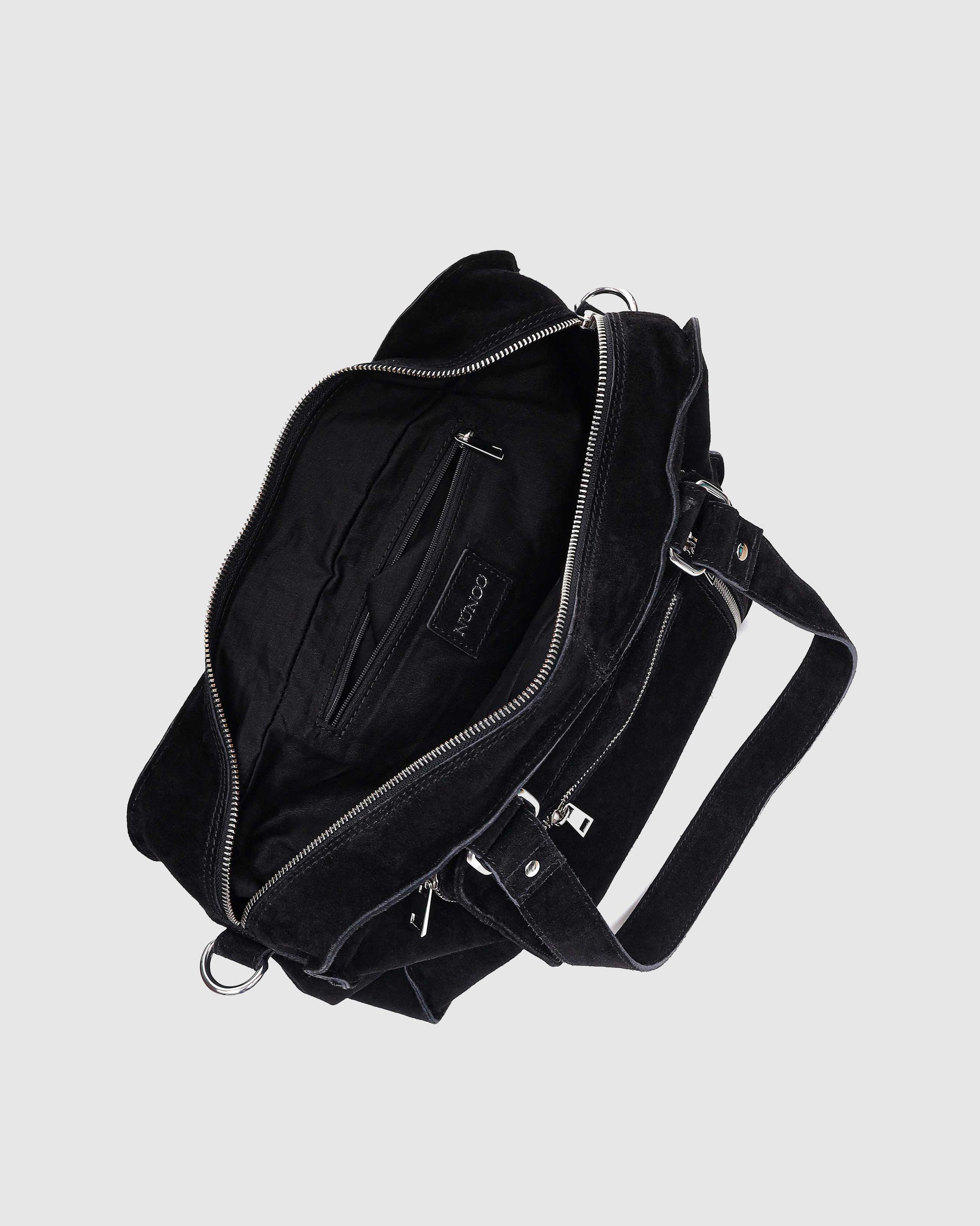 Núnoo Mille new suede Black Maxi Black