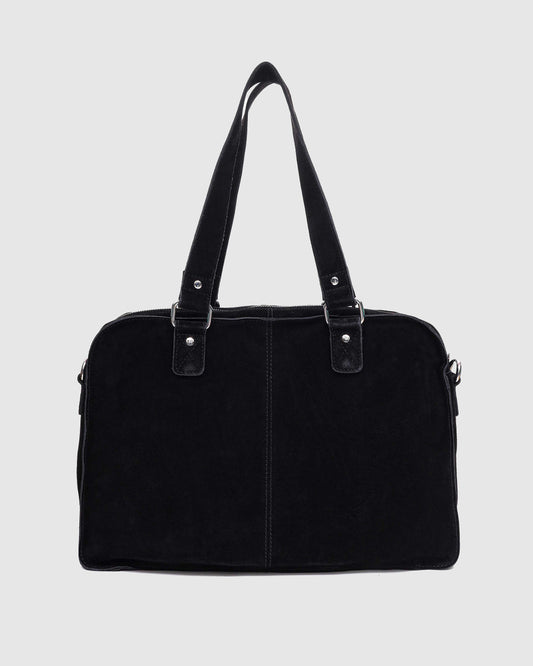 Núnoo Mille new suede Black Maxi