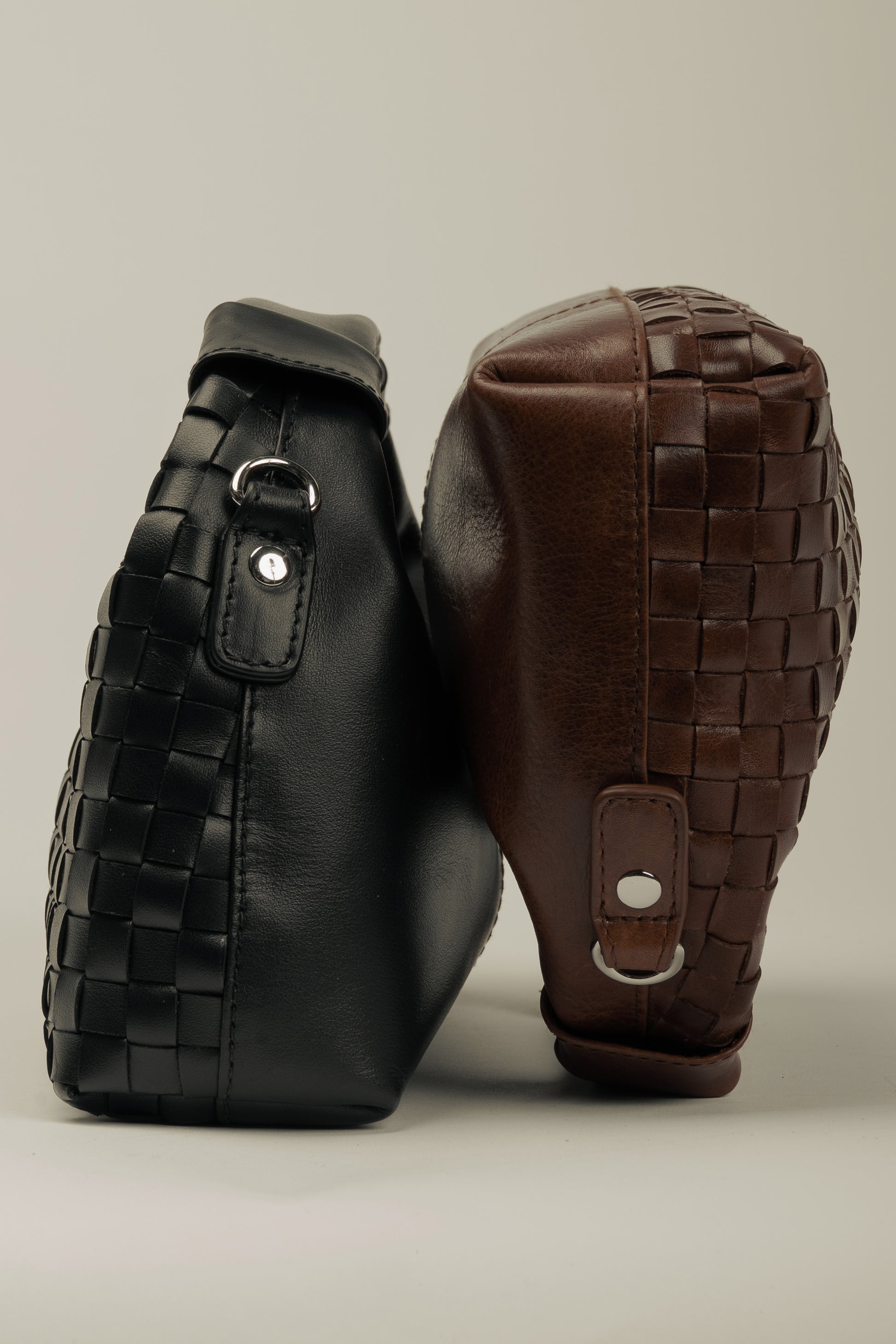 Núnoo Mini Dandy Braided Rain Brown Small bag Brown