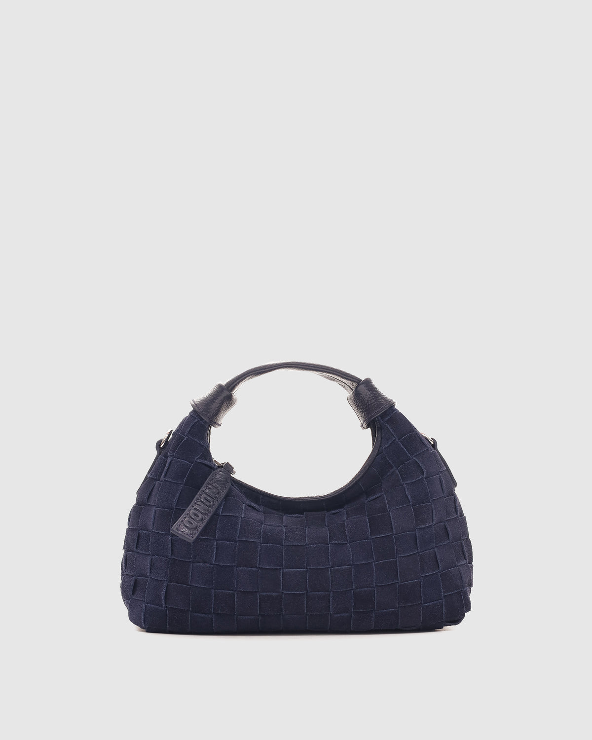 Núnoo Mini Dandy Braided Suede Midnight Blue Small bag Midnight Blue