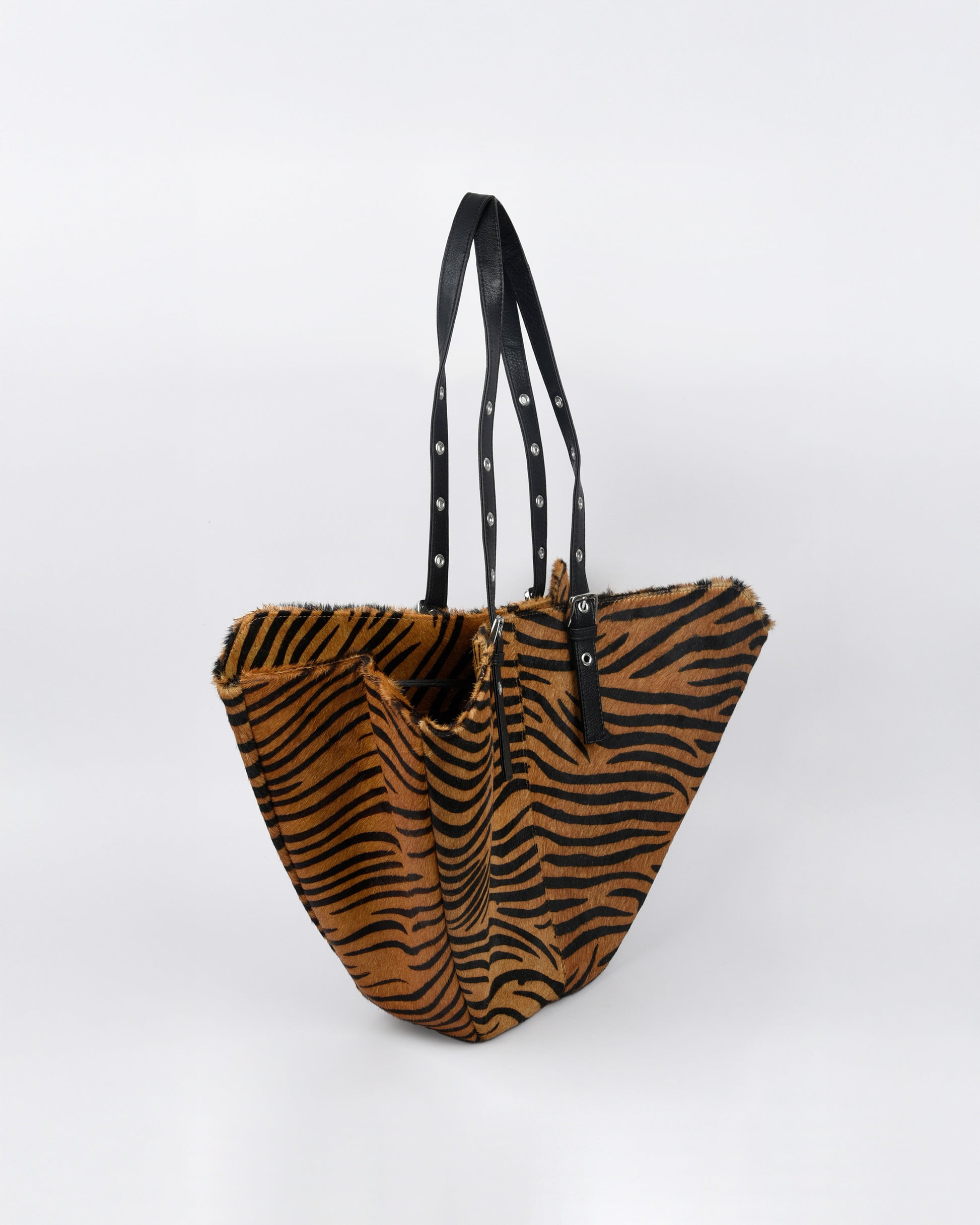 Núnoo Nora Stripes Deluxe Dark Brown Maxi Stripes