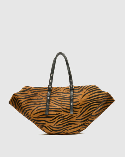 Nora Stripes Deluxe Dark Brown