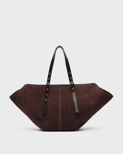 Nora Suede Chocolate