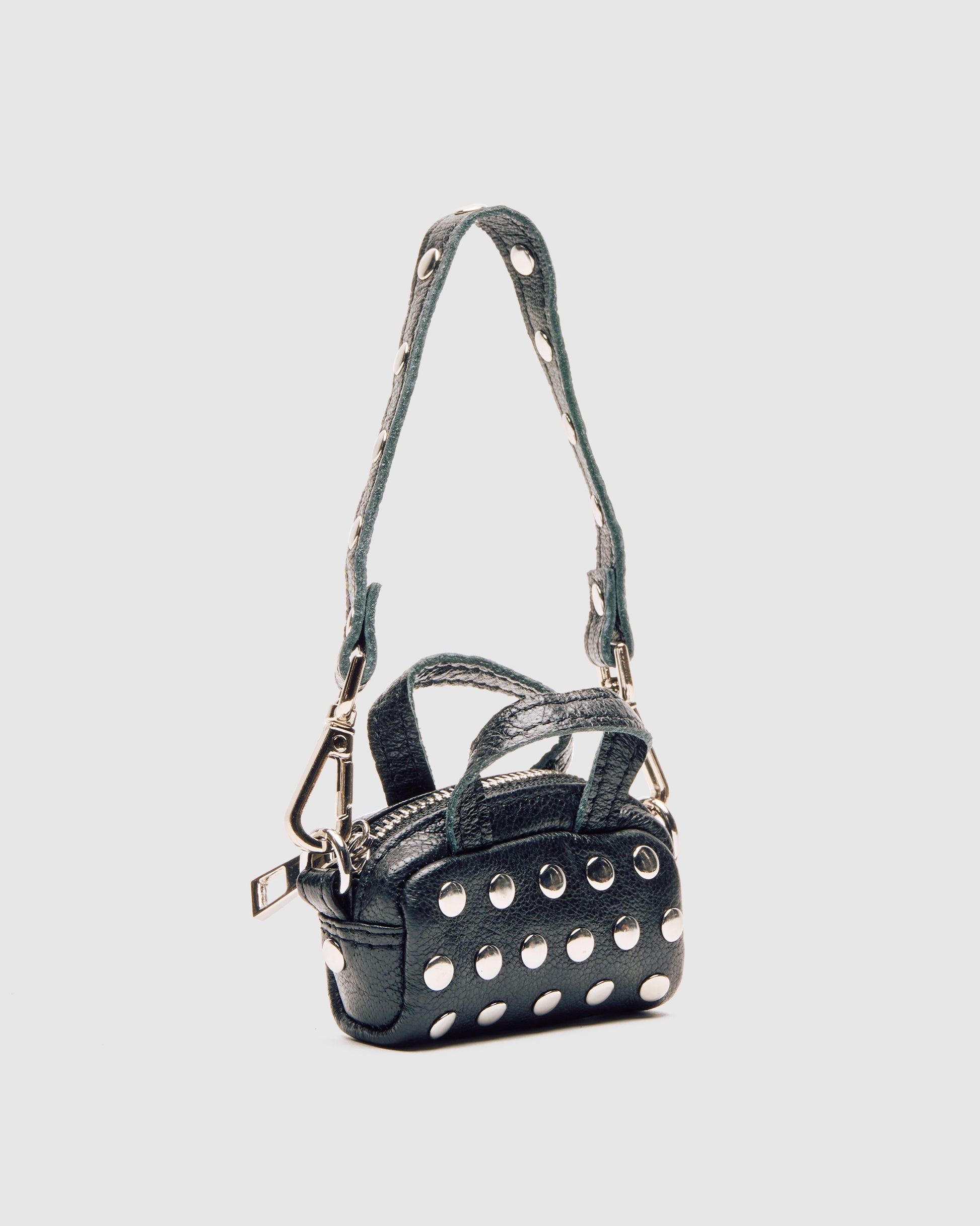 Núnoo Nugget Rivet Mountain Black Small bag Black