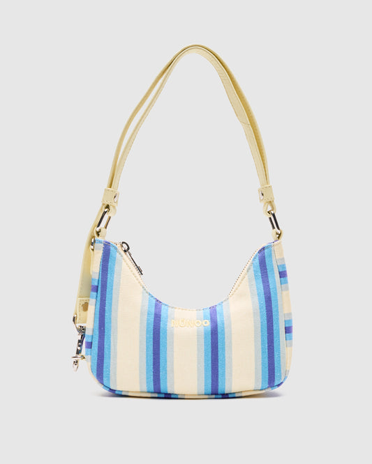 Núnoo Palma Canvas Blue Stripes Small bag Blue Stripes