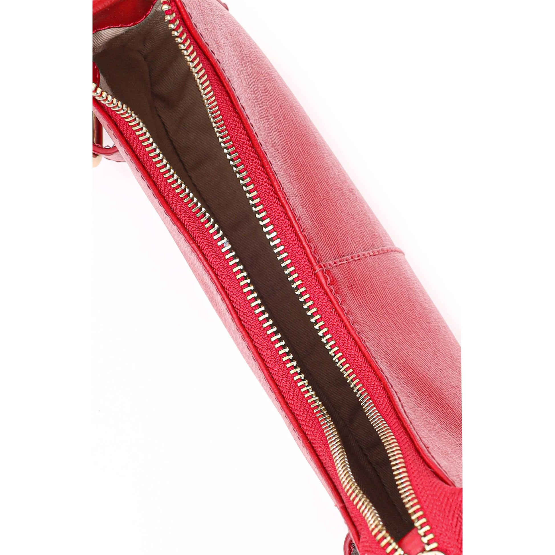 Núnoo Palma Florence Bright Red w. Gold Small bag Bright Red