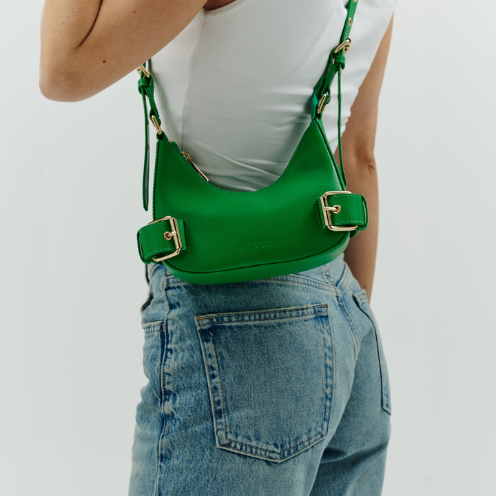 Núnoo Palma Florence Green w. Gold Small bag