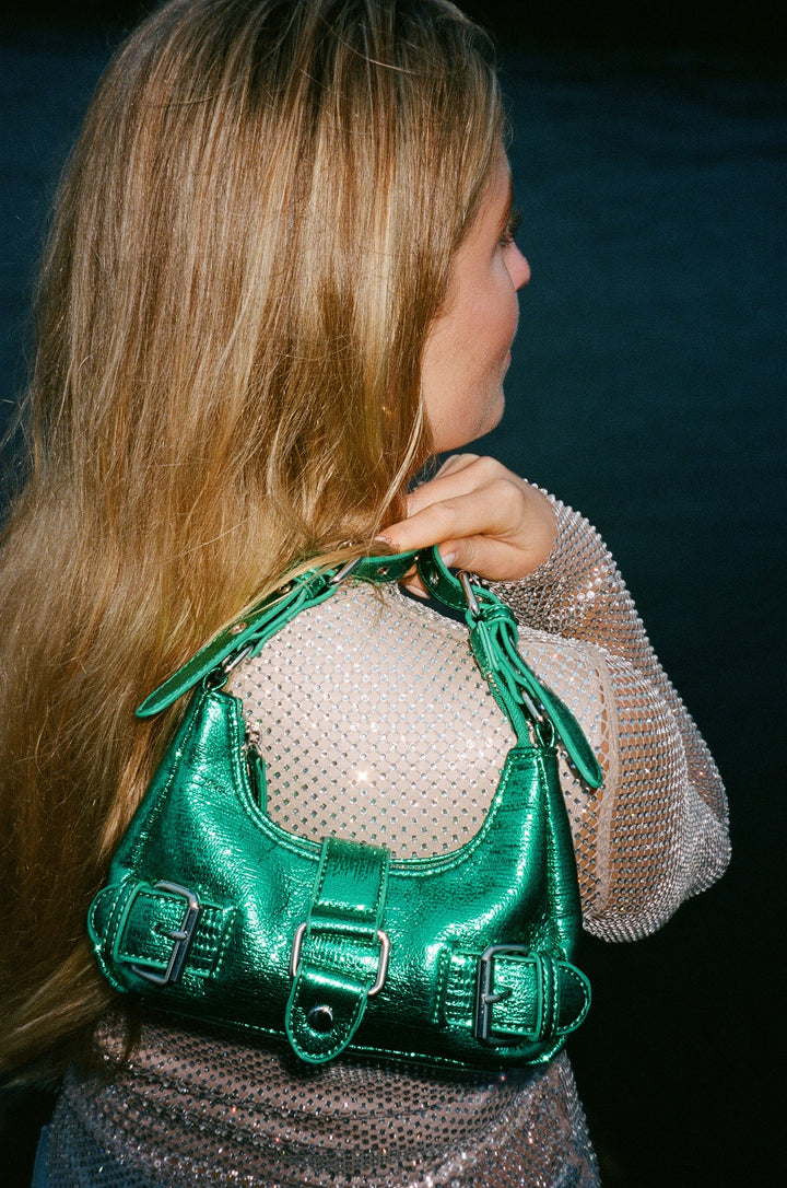 Núnoo Palma Recycled Cool Green Small bag