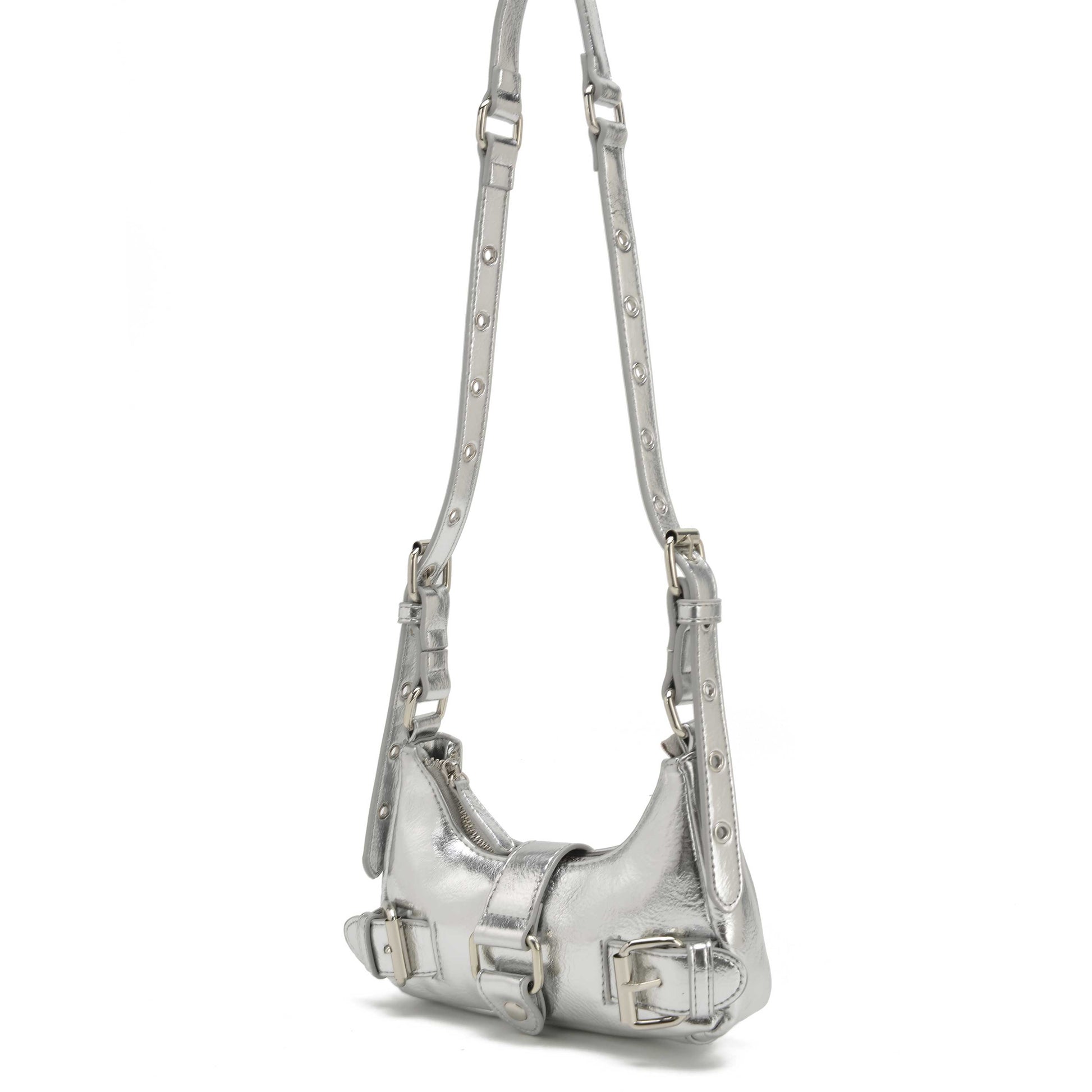 Núnoo Palma Recycled Cool Silver Shoulder bags Silver