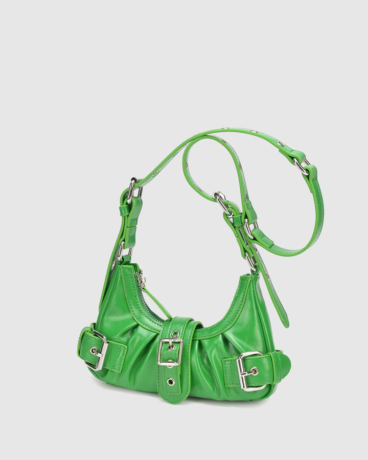 Núnoo Palma Wrinkle Green Small bag