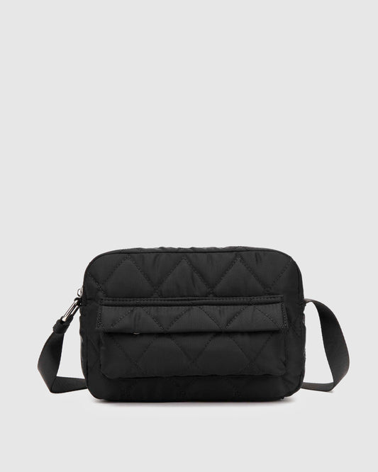Núnoo Paloma quilt recycled nylon Black Medium Black