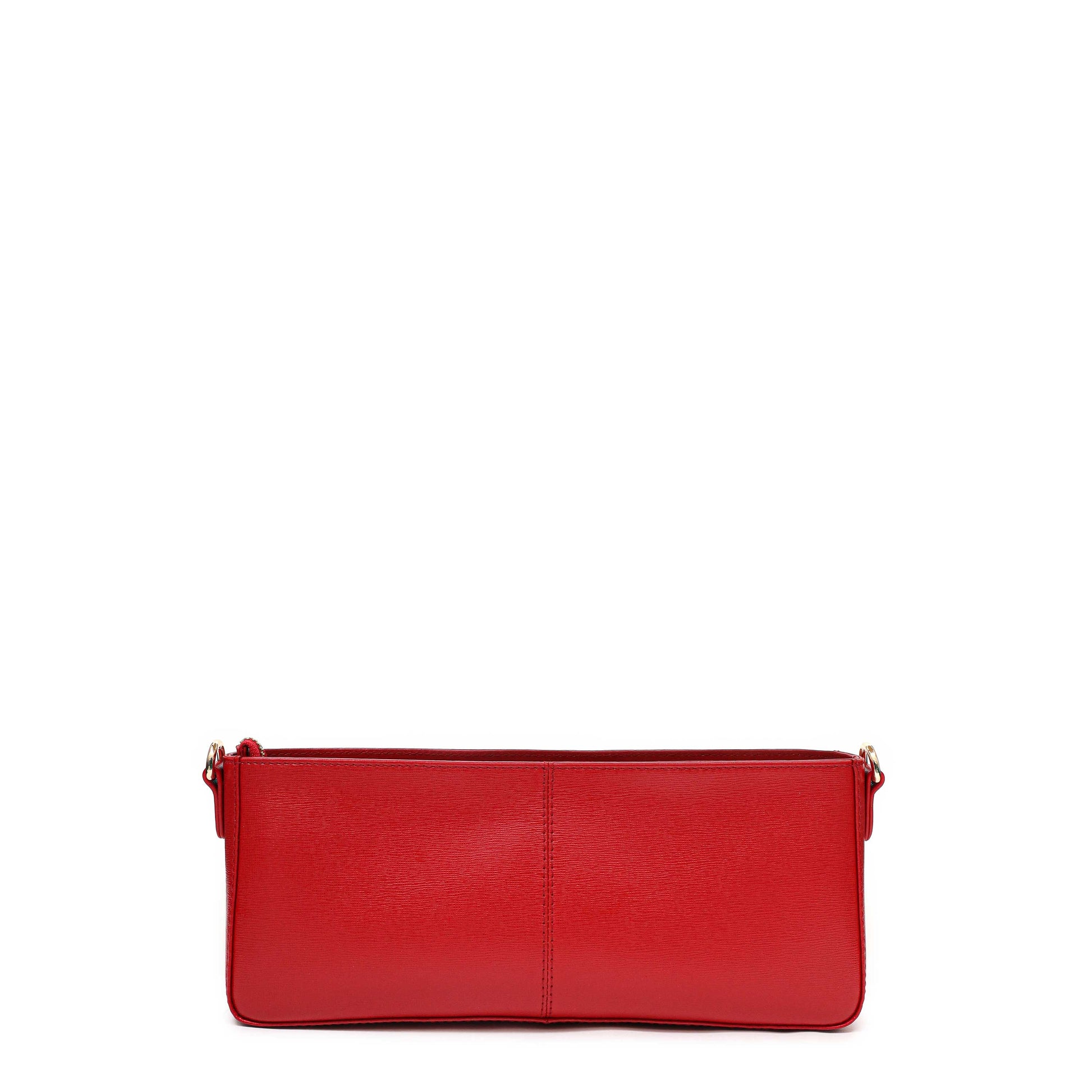 Núnoo Penny Florence Bright Red w. Gold Shoulder bags
