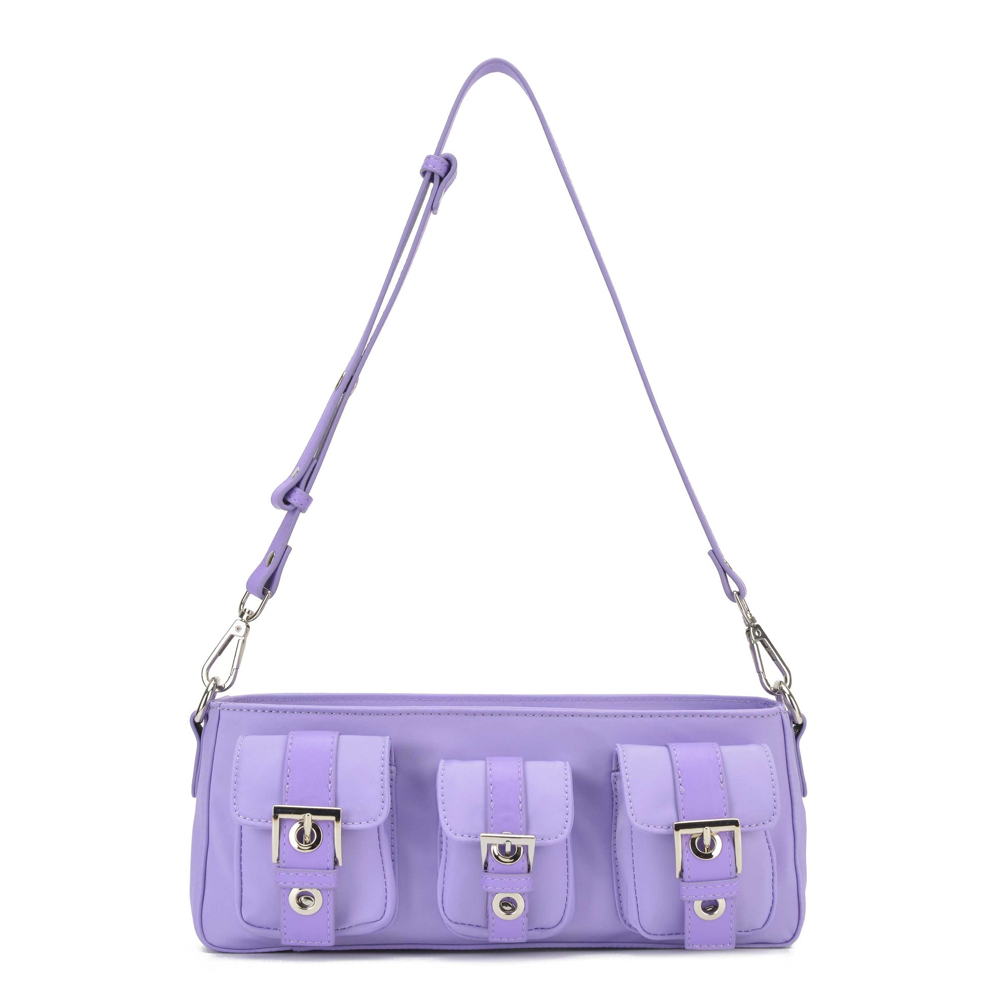 Núnoo Penny Recycled Nylon Lavender Blue Shoulder bags Lavender