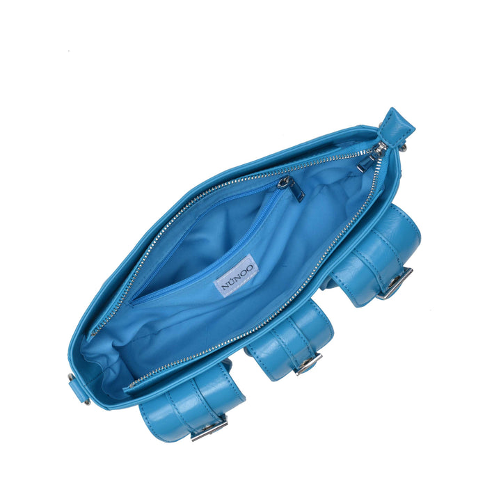 Núnoo Penny Wrinkle Bright Blue Medium Bright Blue