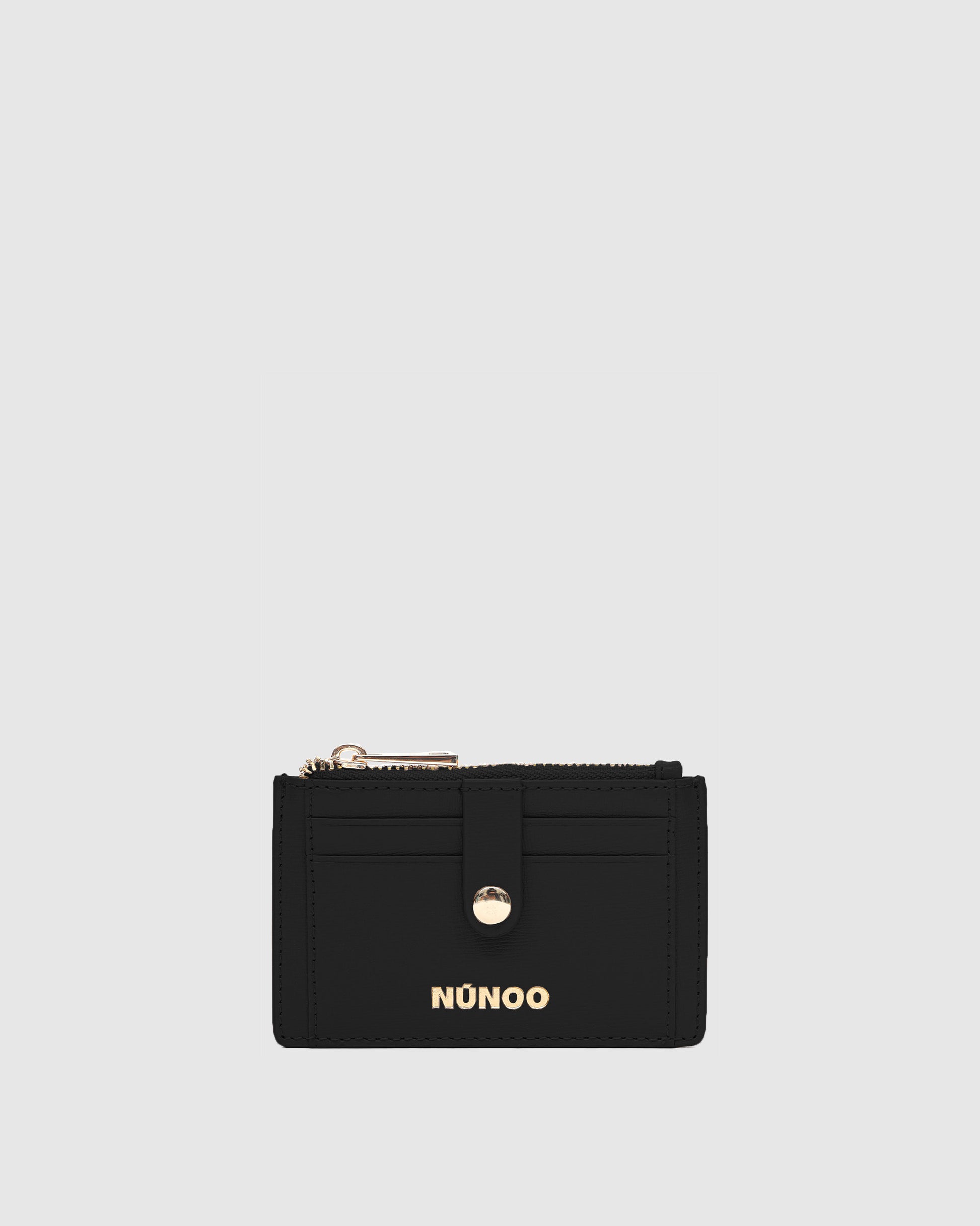 Núnoo Pixie Buckle Florence Black w. Gold Wallet Black