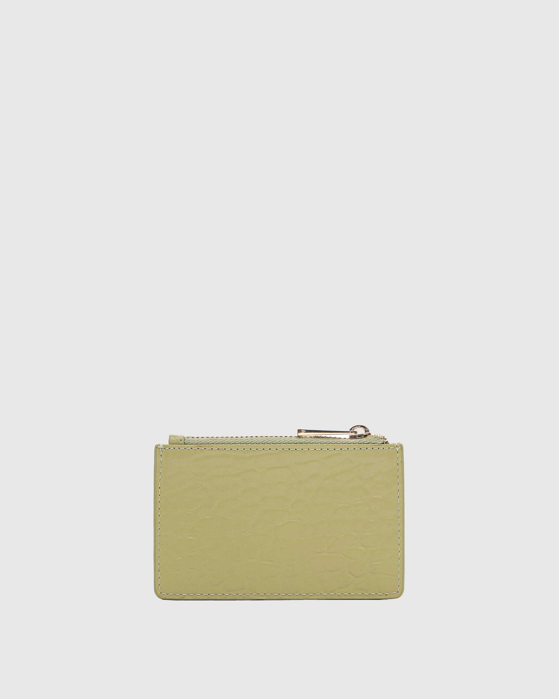 Núnoo Pixie Buckle New Zealand Light Green w. Gold Wallet Light green
