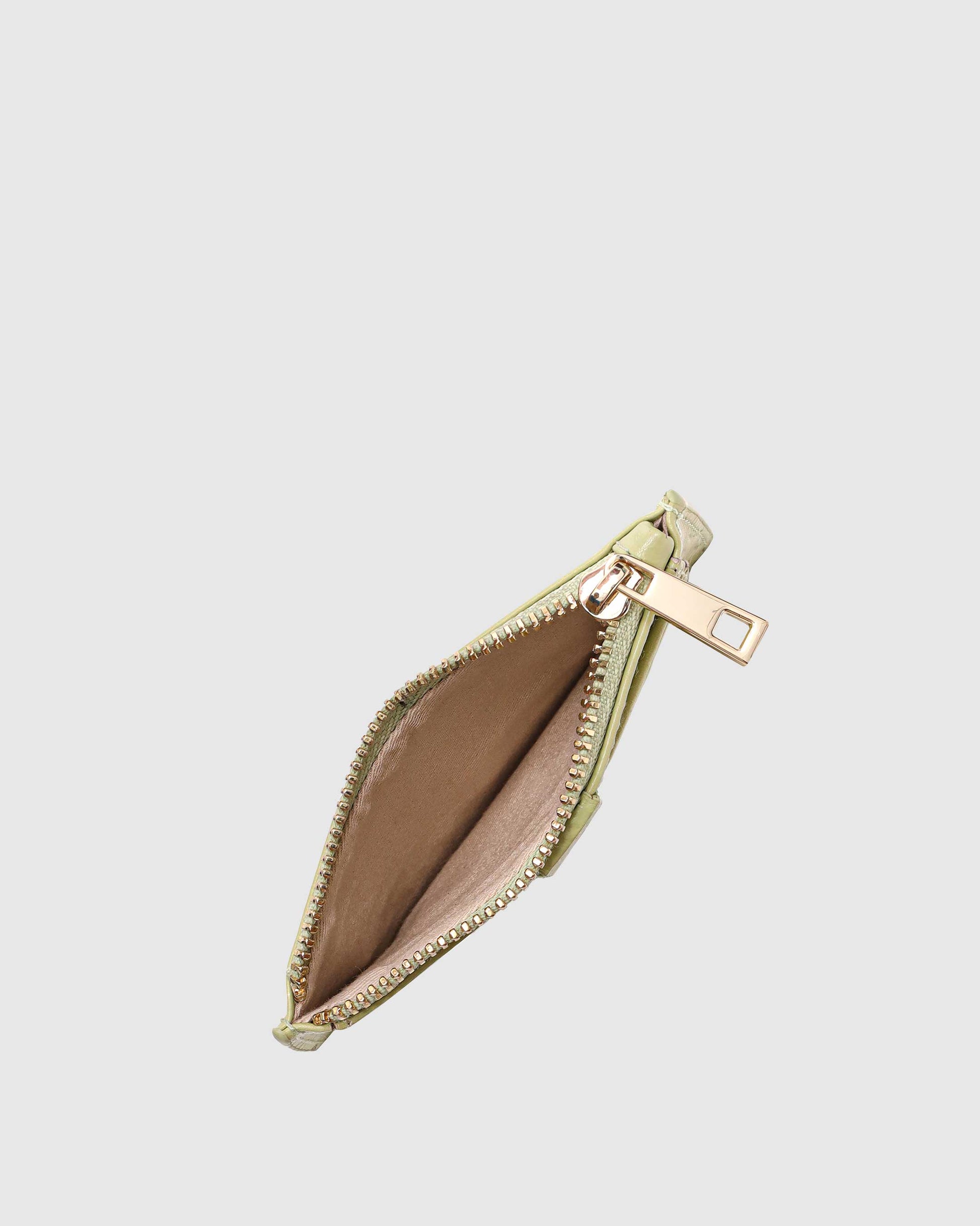Núnoo Pixie Buckle New Zealand Light Green w. Gold Wallet Light green