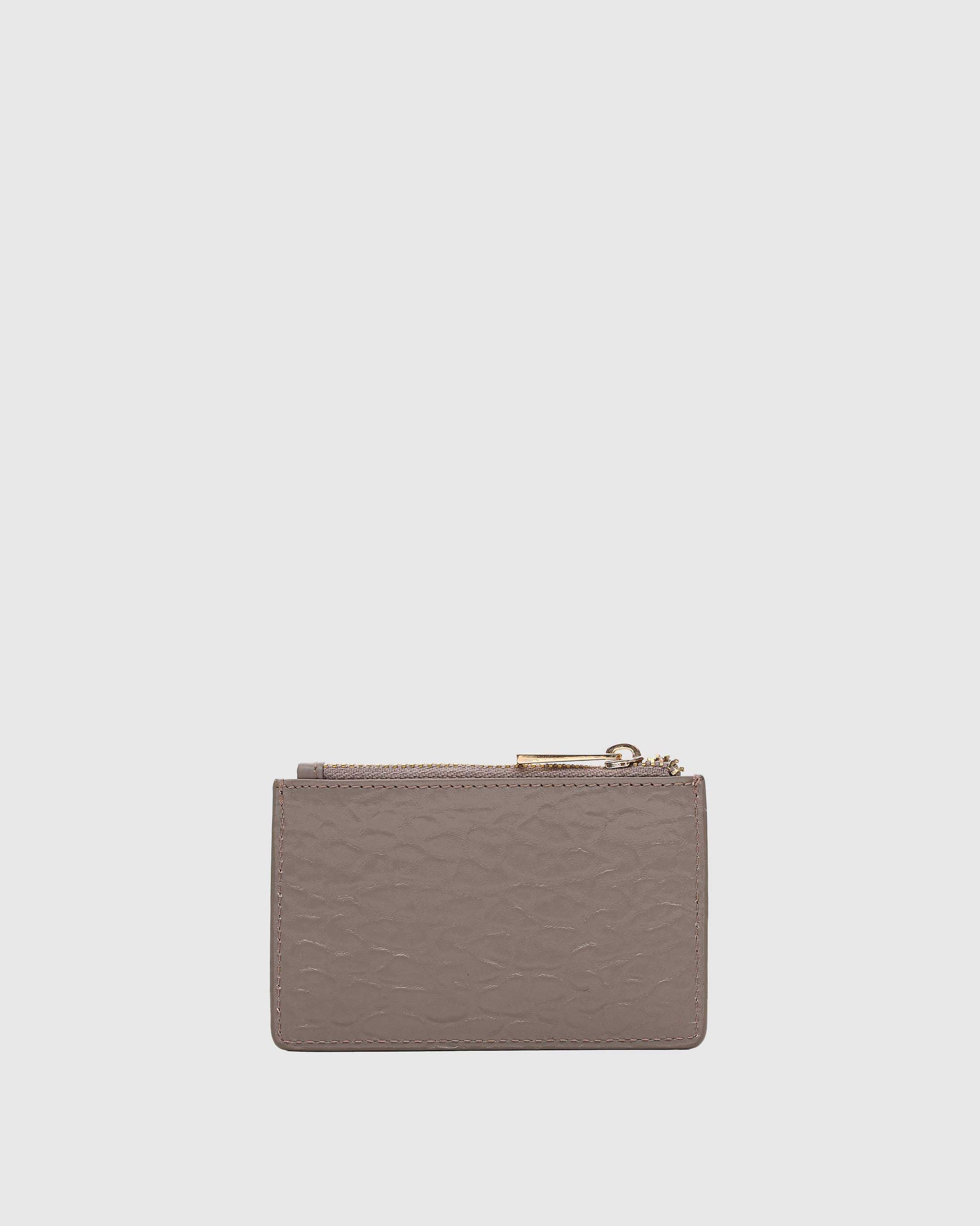 Núnoo Pixie Buckle New Zealand Light Grey w. Gold Wallet Light grey