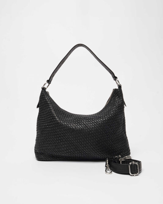 Núnoo Rio Braided Washed Black Large Black