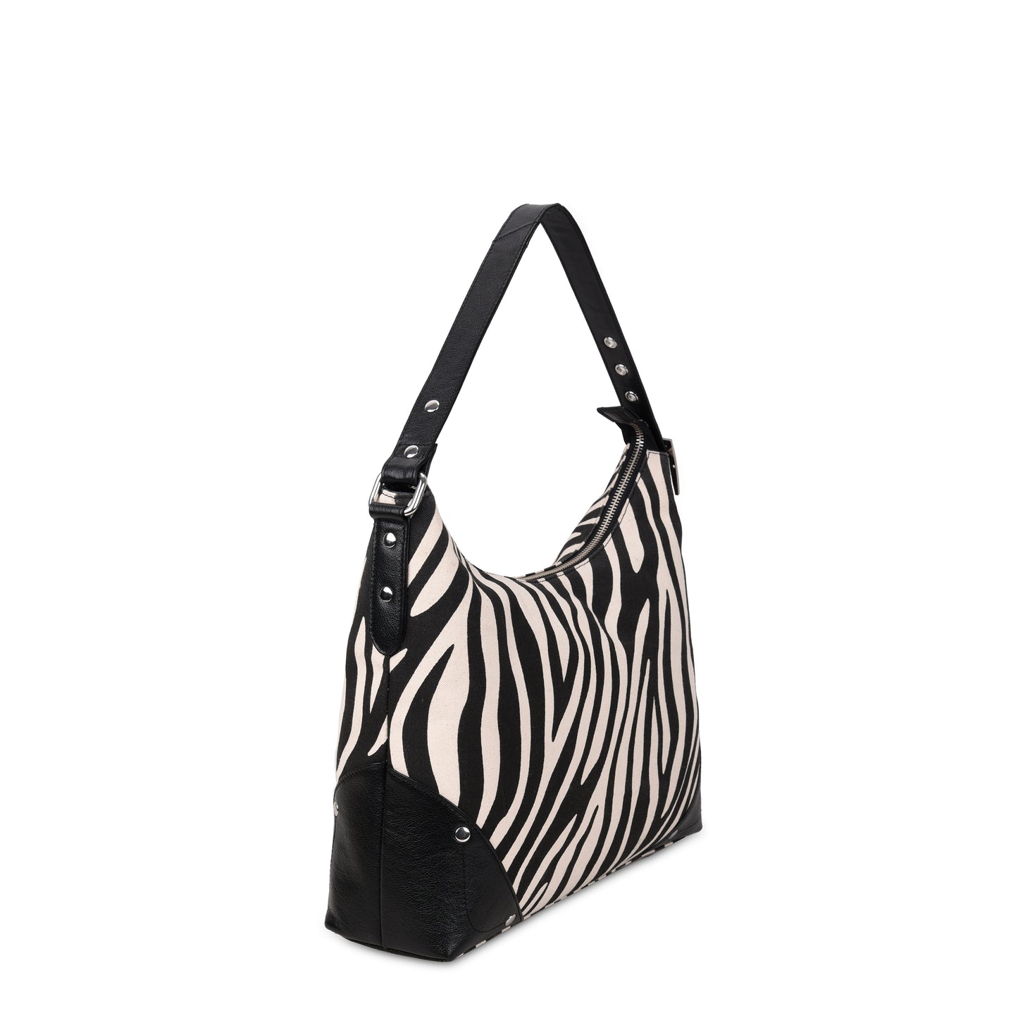 Núnoo Rio Light Stripes Canvas Shoulder bags Zebra